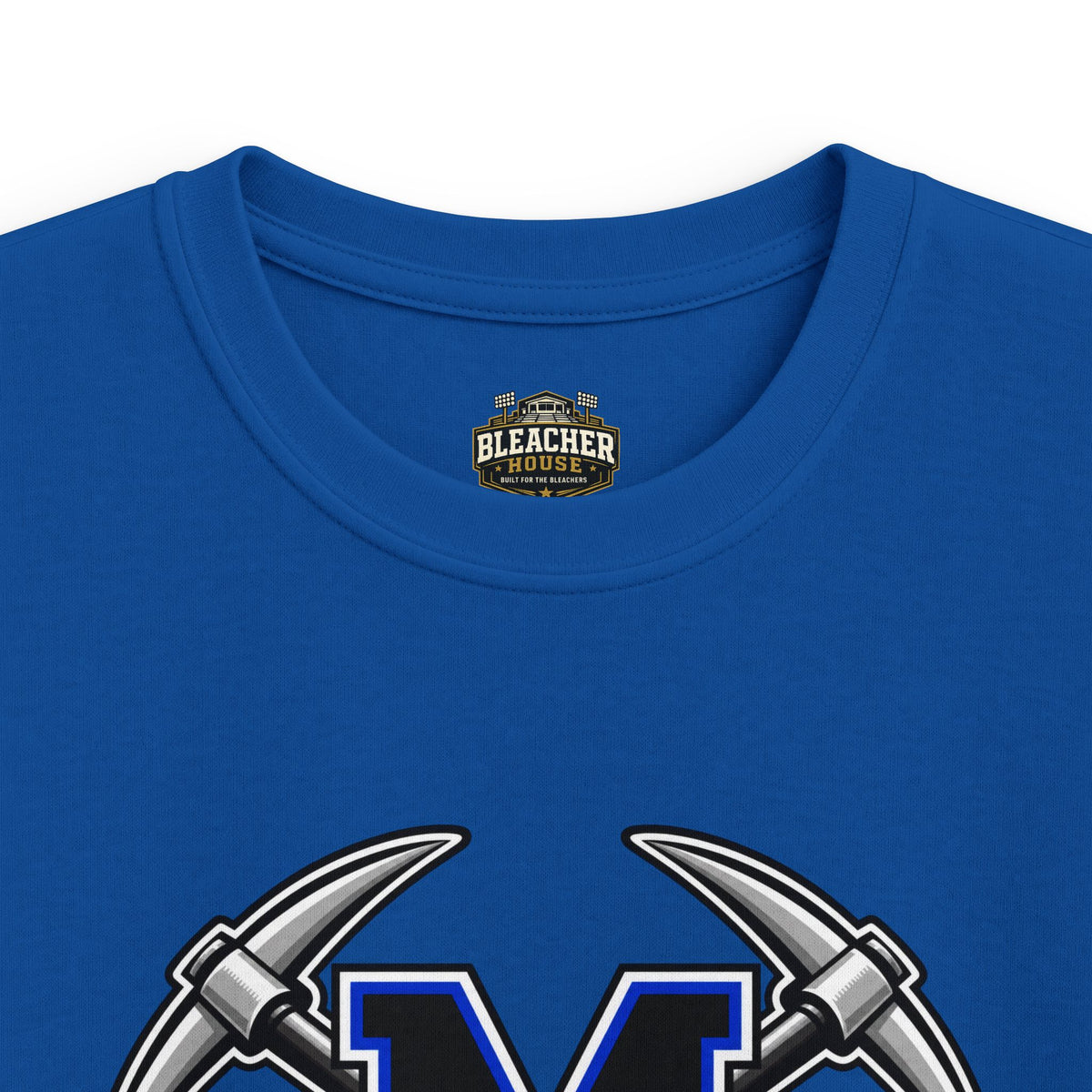 YOUTH Miners M Logo Tee — Crossed Pickaxes Youth Unisex Softstyle