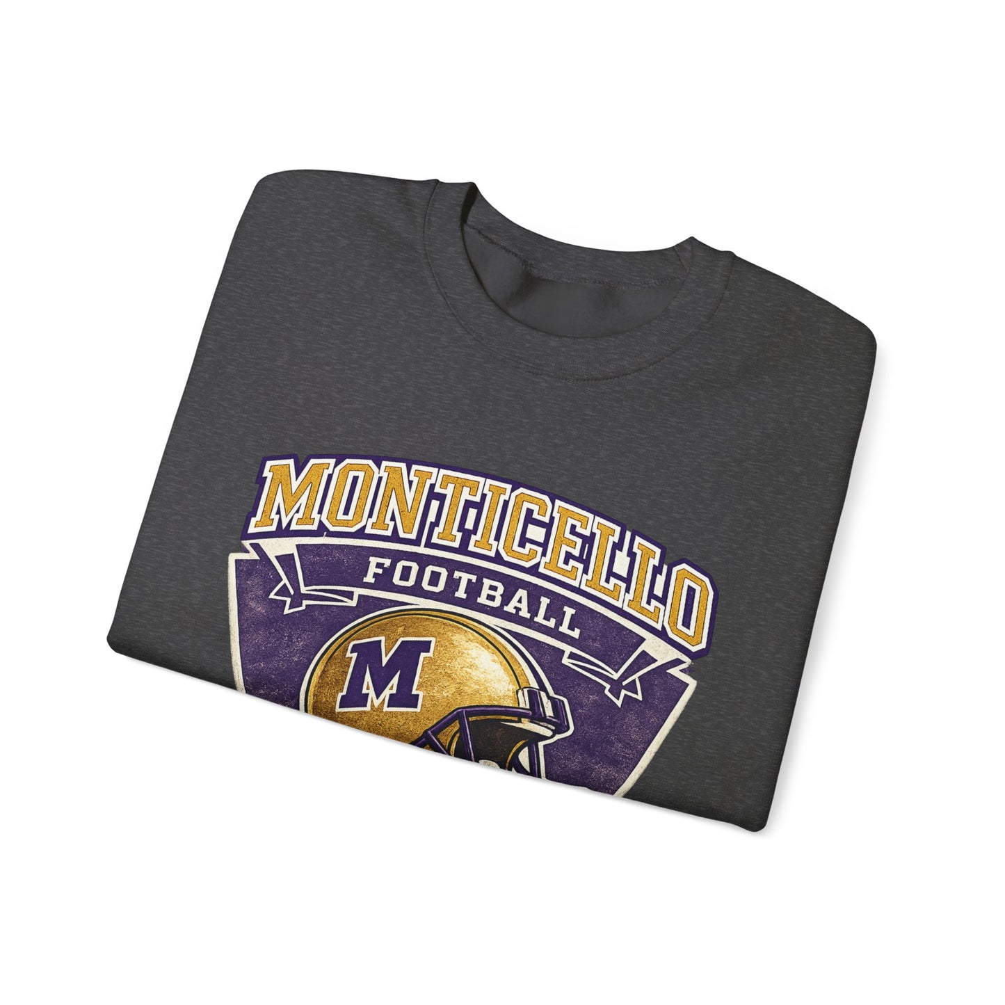Monticello Football Vintage Crewneck Sweatshirt