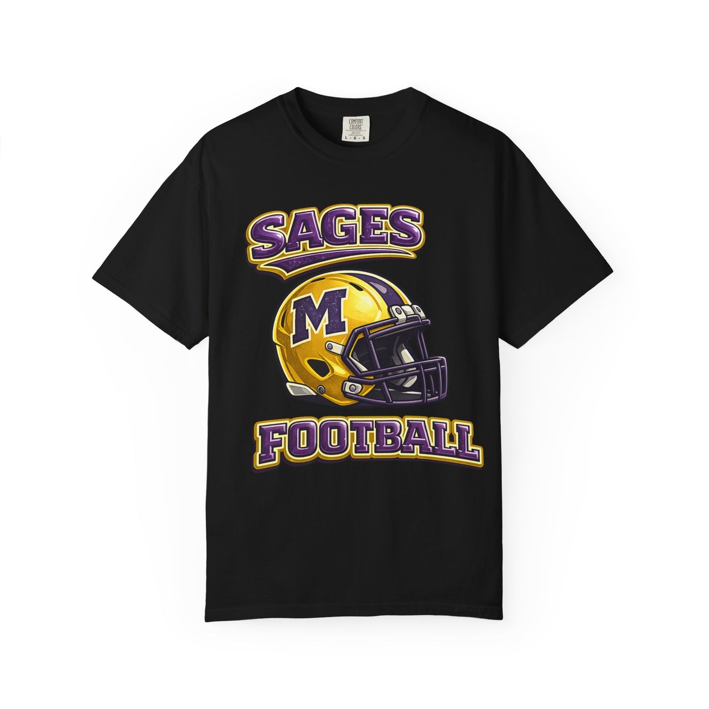 Sages Football Shiny Helmet T-Shirt