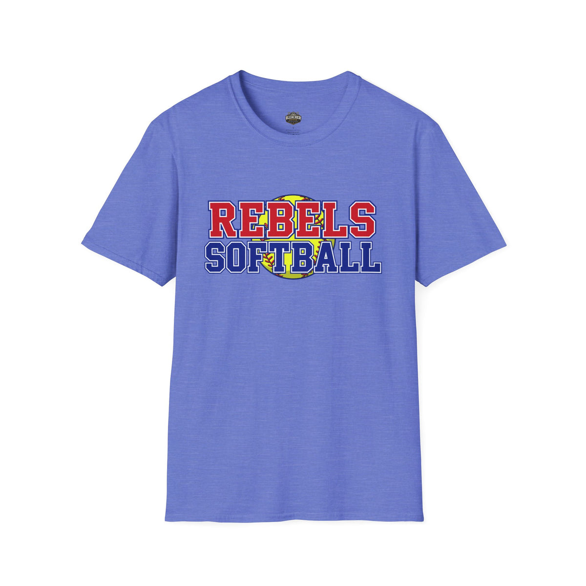 Rebels Softball T-Shirt — Retro Team Spirit Soft Tee