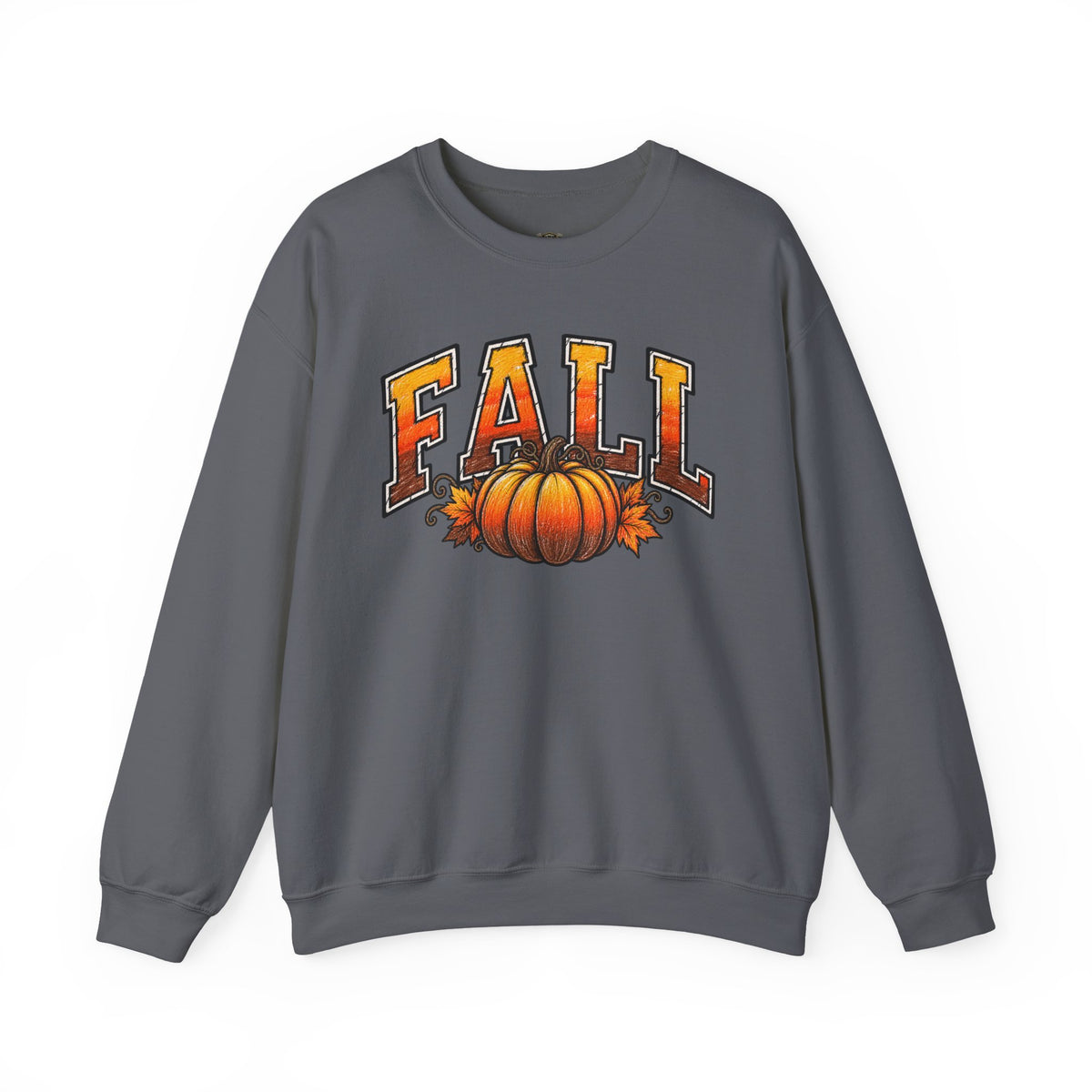 Fall Pumpkin Crewneck Sweatshirt