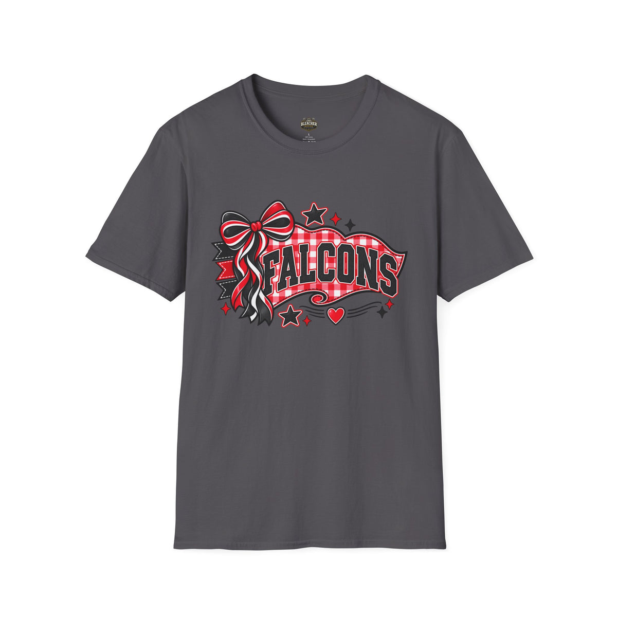 Falcons Bow T-Shirt — Red & Black Spirit Shirt