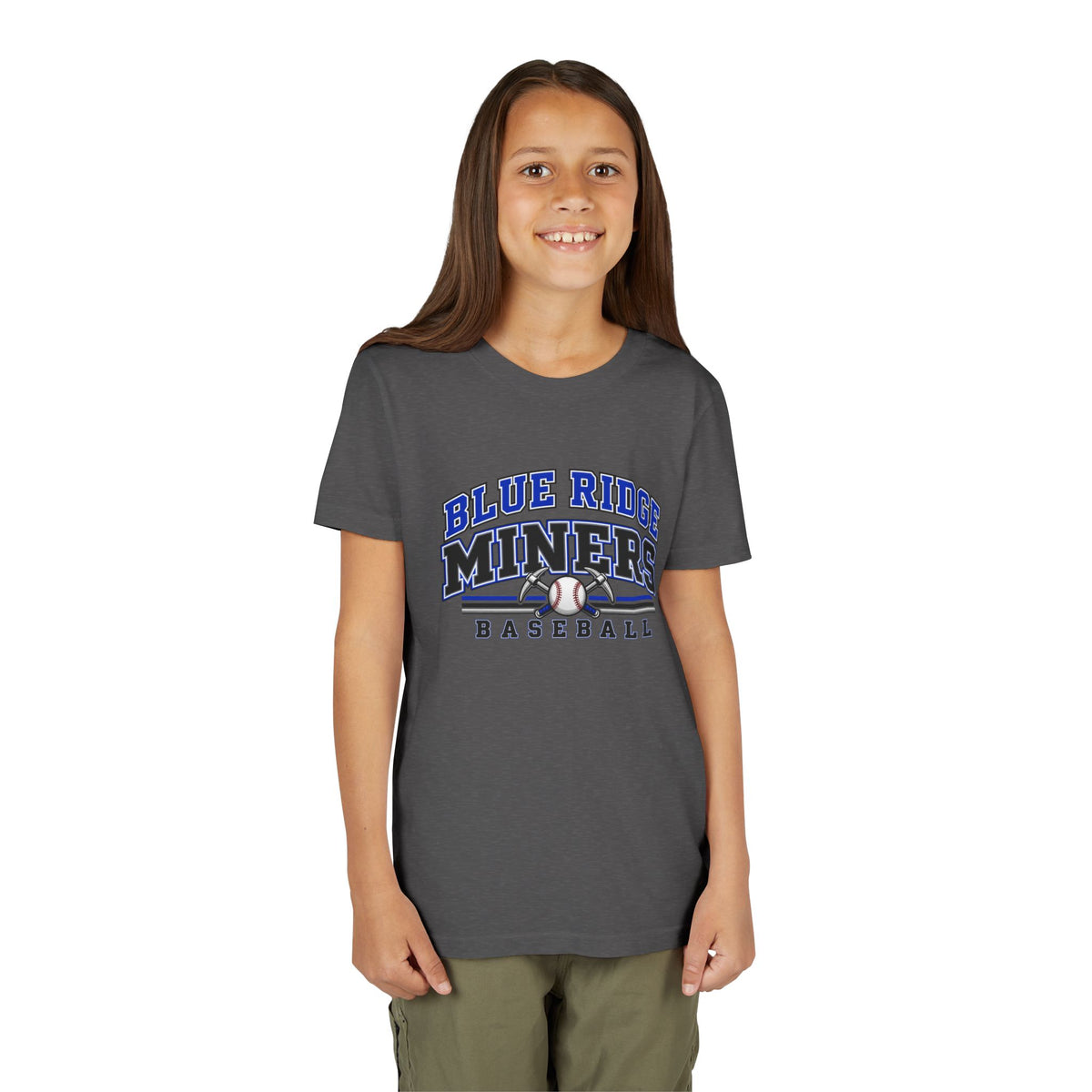 YOUTH Blue Ridge Miners Baseball T Shirt