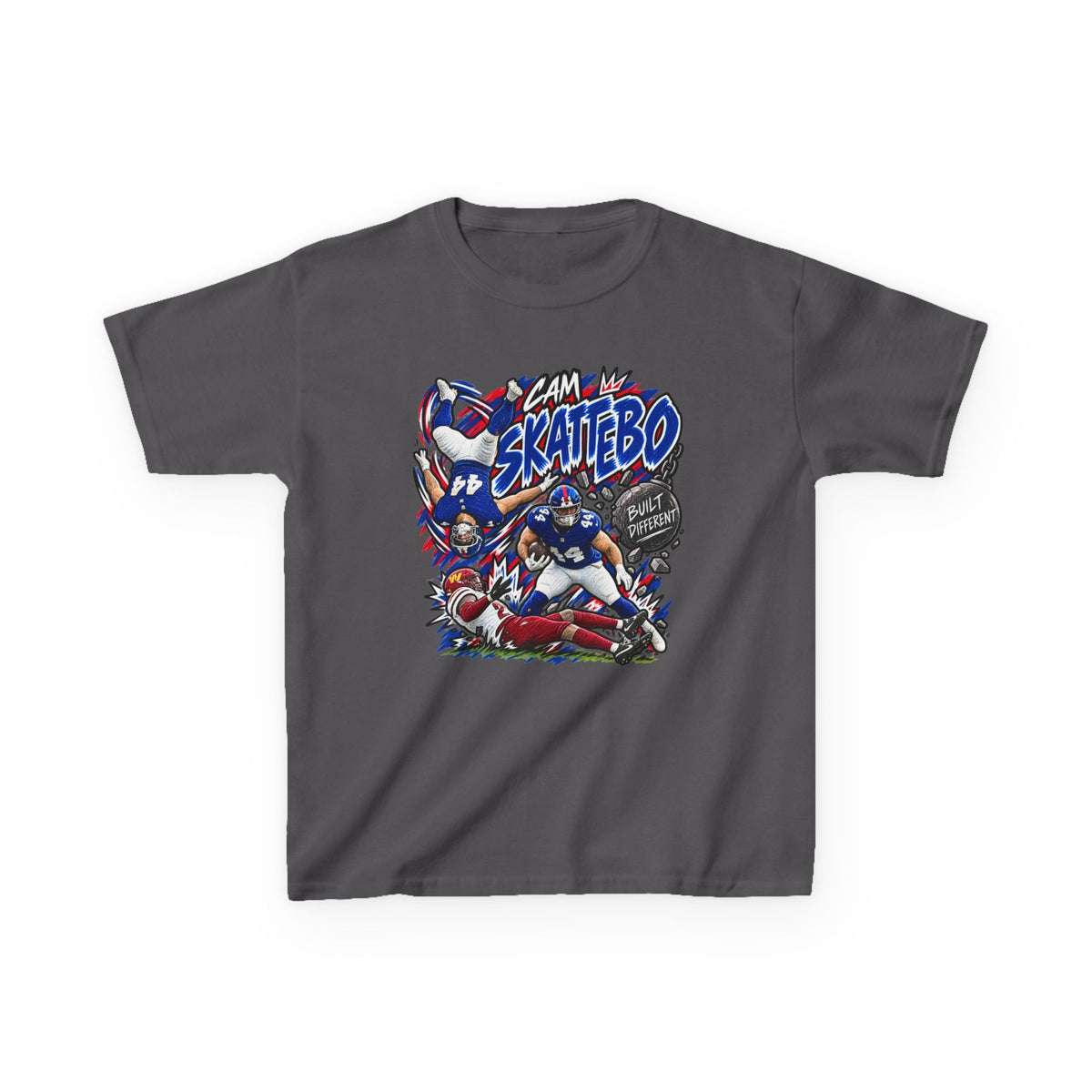YOUTH Cam Skattebo Graphic T-Shirt - Sunday Standouts Sketch Series
