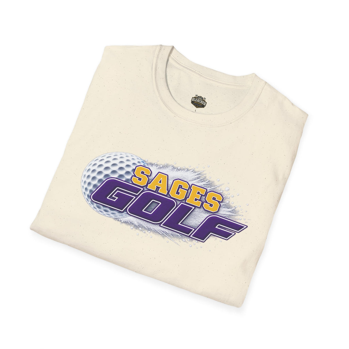 Sages Golf T-Shirt — Retro Golf Ball Team Tee