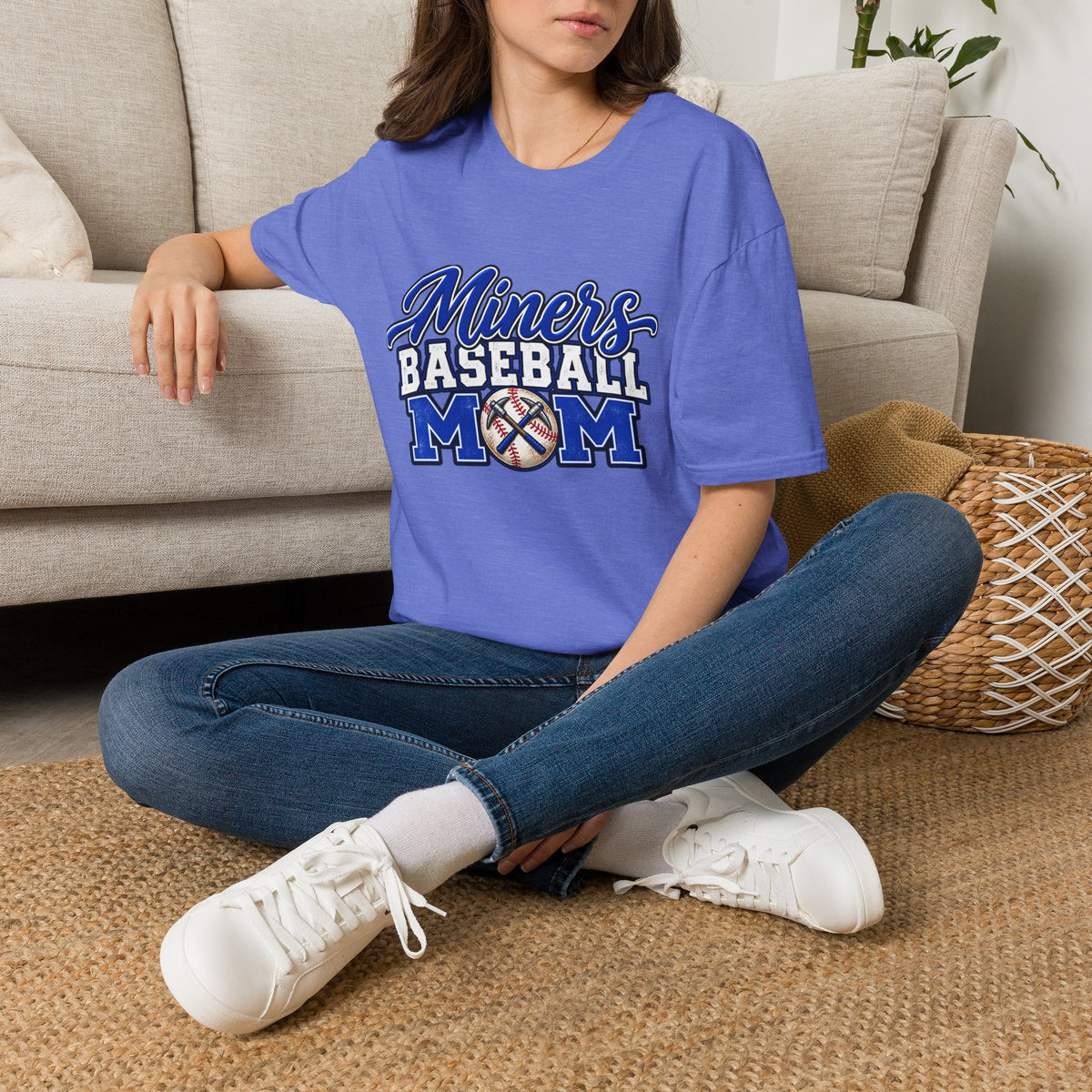Miners Baseball Mom T-Shirt