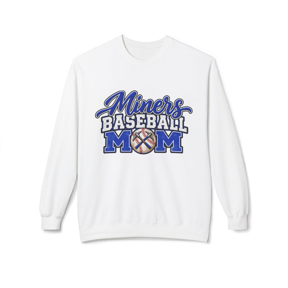 Miners Baseball Mom Sweatshirt – Team Spirit Crewneck for Baseball Moms