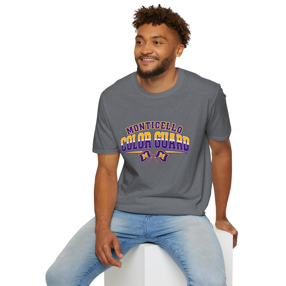 Monticello Color Guard T-Shirt — School Spirit Tee