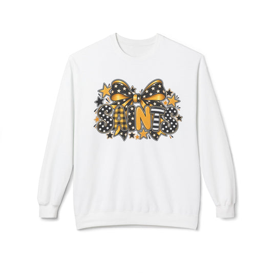 Saints Melissa – Black & Gold Polka Dot Gift