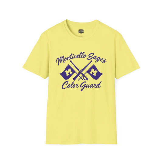 Monticello Sages Aesthetic Color Guard T-Shirt