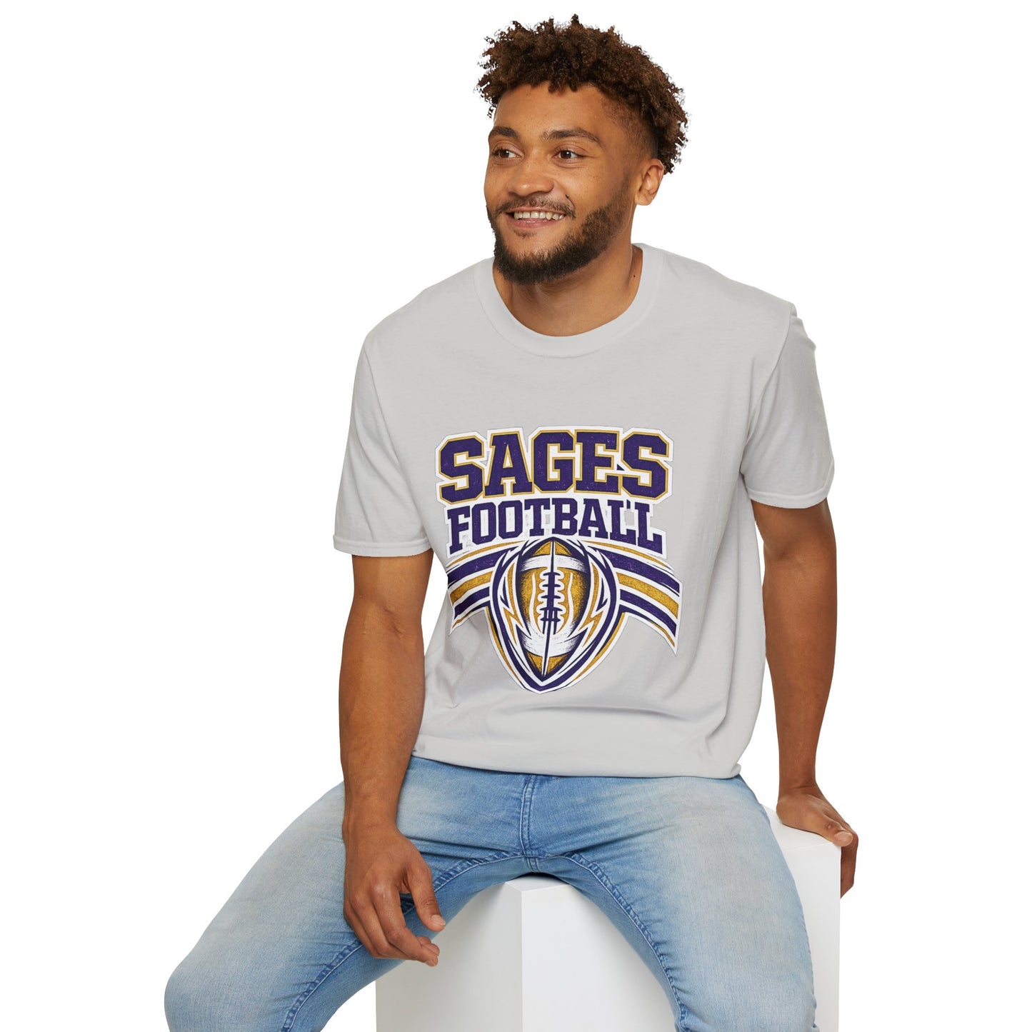 Sages Football T-Shirt — Vintage Collegiate Team Tee