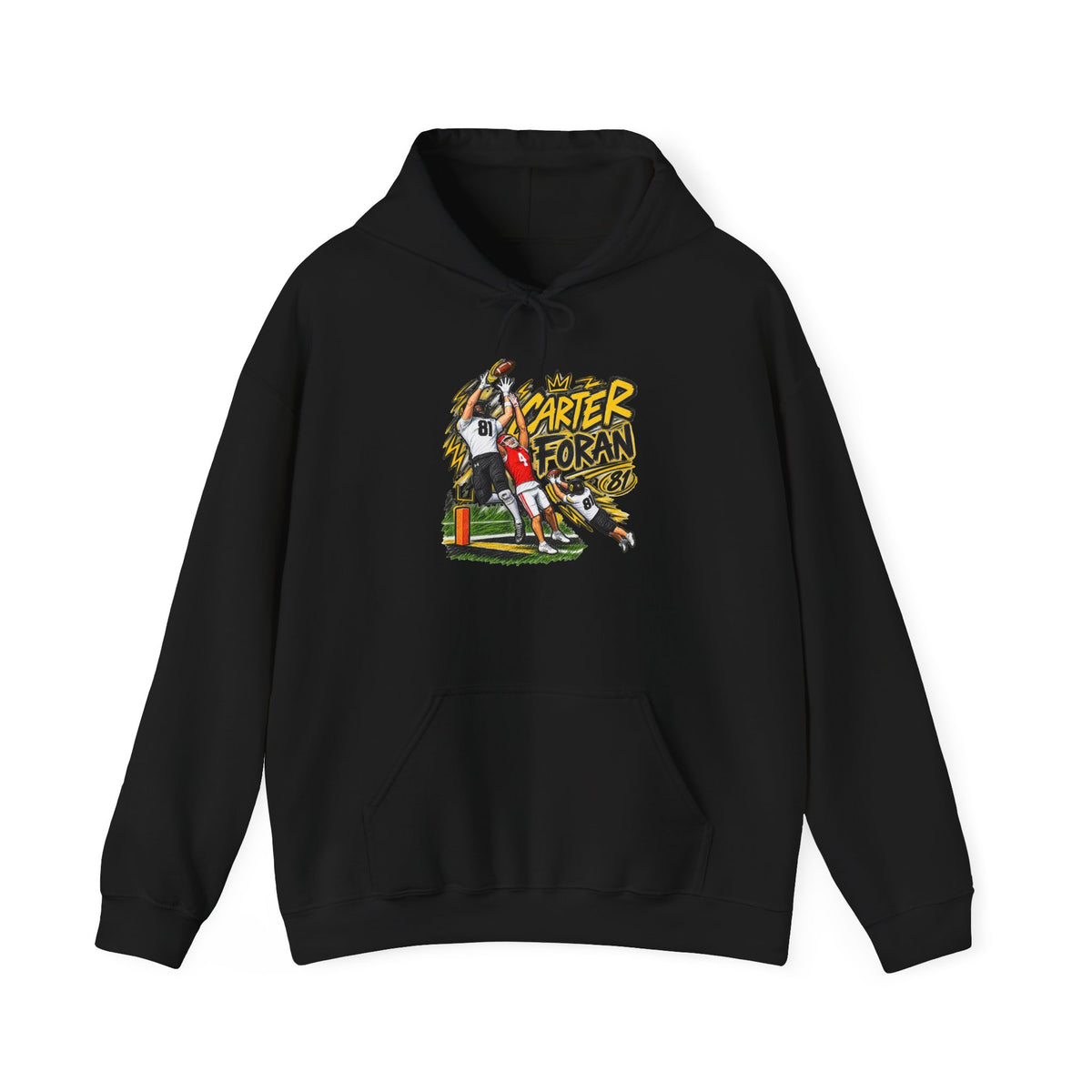 Saturday Standouts Sketch Series - CARTER FORAN Graphic Hoodie
