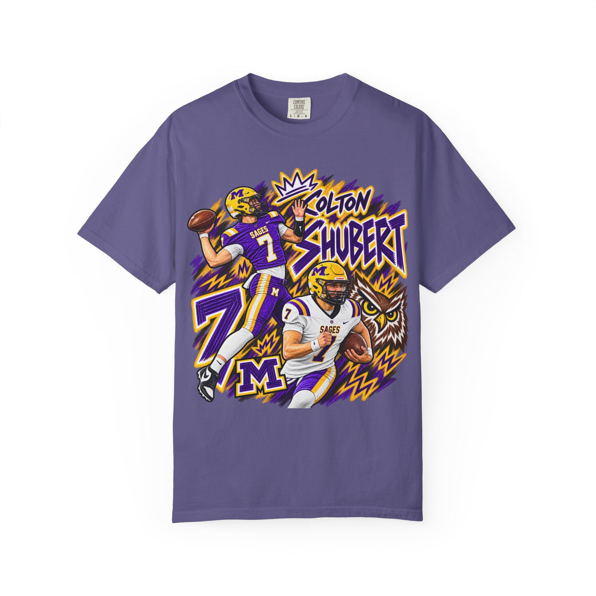 Colton Shubert Graphic Sketch T Shirt