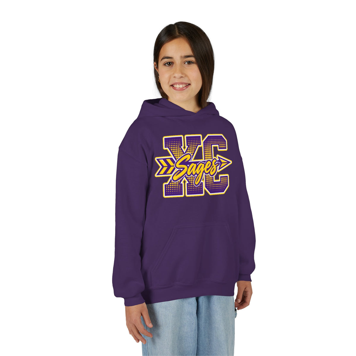YOUTH Hoodie — XC Sages Pullover