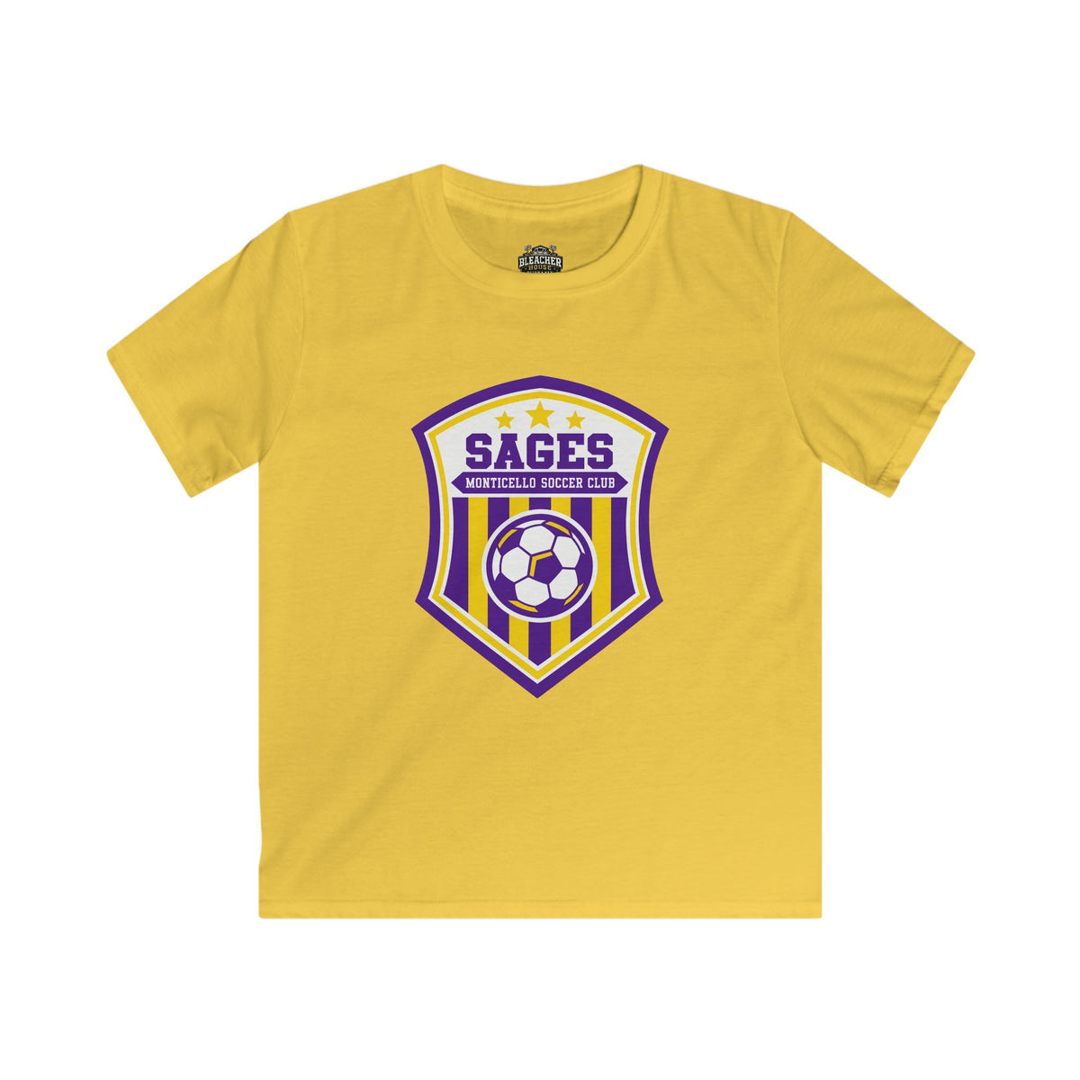 YOUTH Monticello Soccer Club Crest T shirt