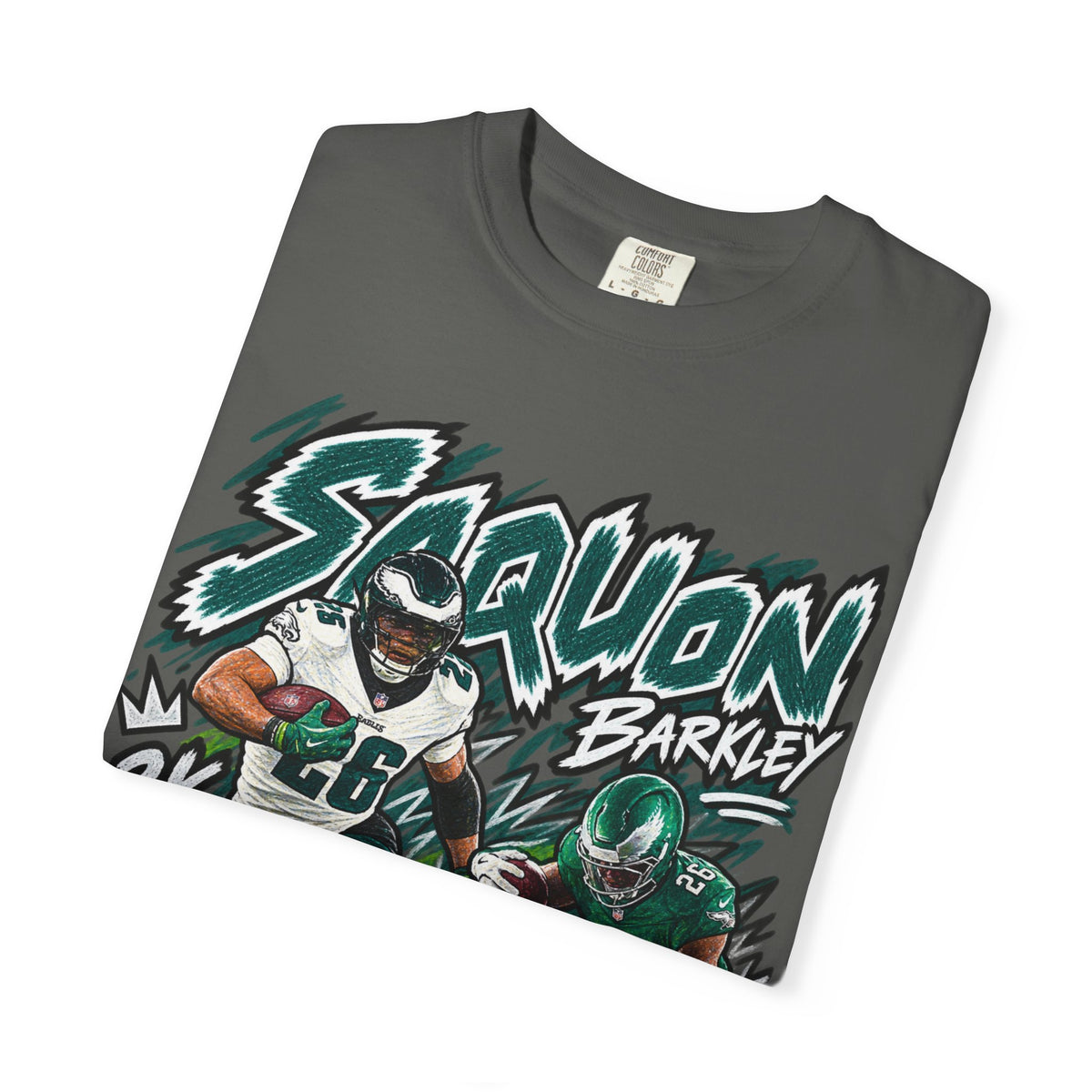 Saquon Barkley Graphic T-Shirt - Sunday Standouts Sketch Series