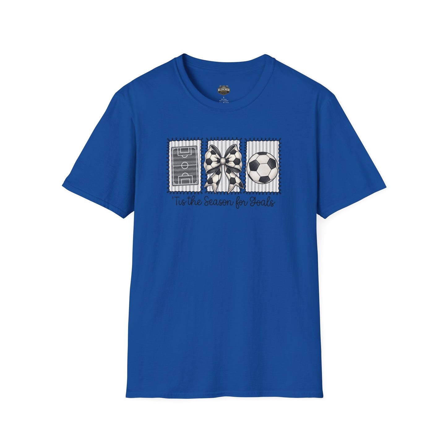 Soccer T‑Shirt — "Tis the Season for Goals"  Soccer Tee