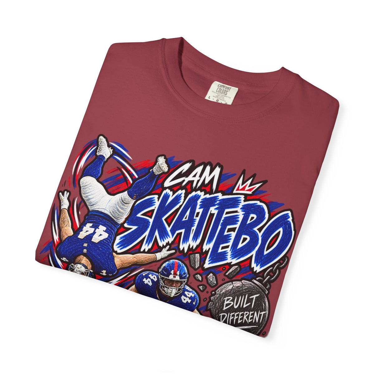 Cam Skattebo Graphic T-Shirt - Sunday Standouts Sketch Series