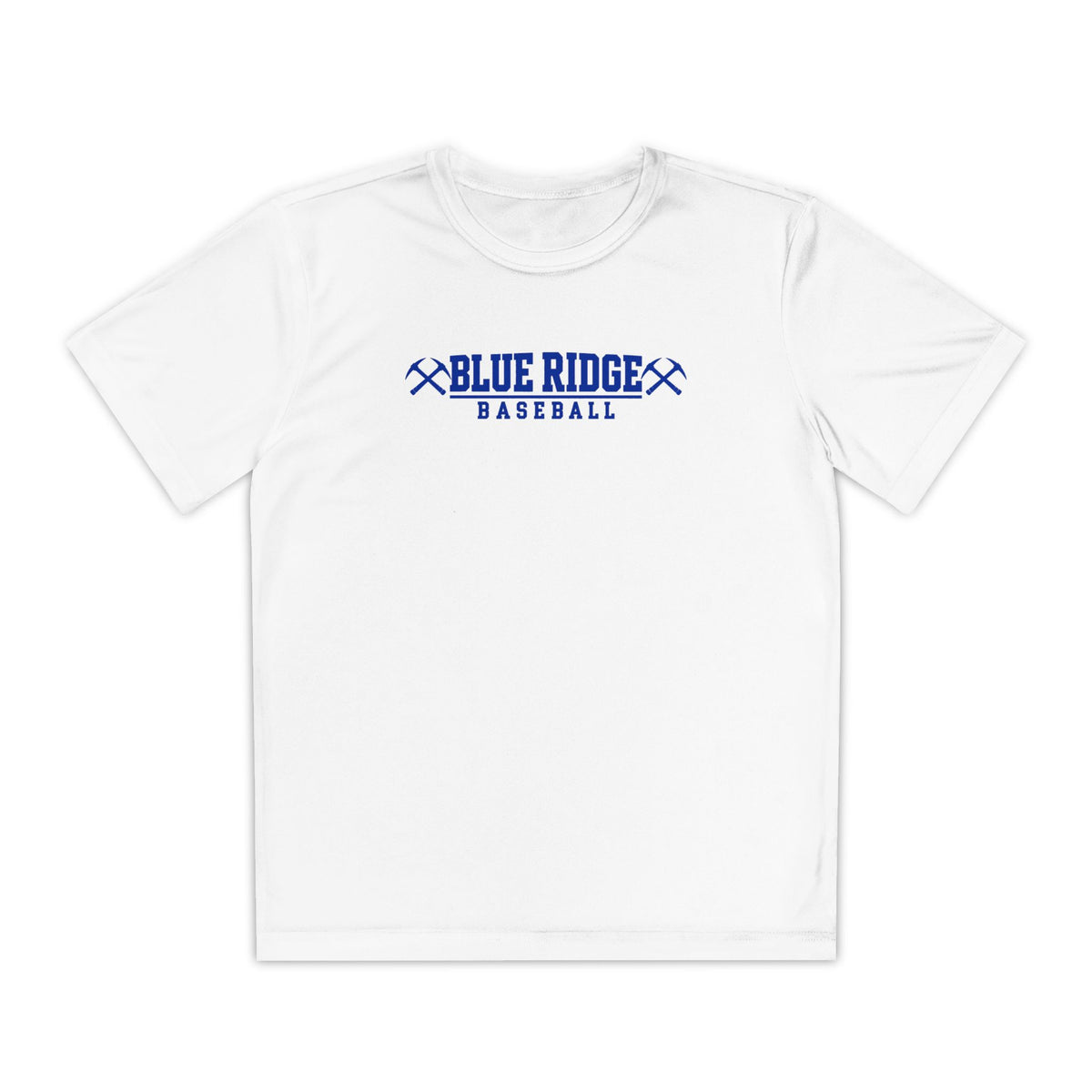 YOUTH Blue Ridge Baseball Sports Performance Polyester T shirt