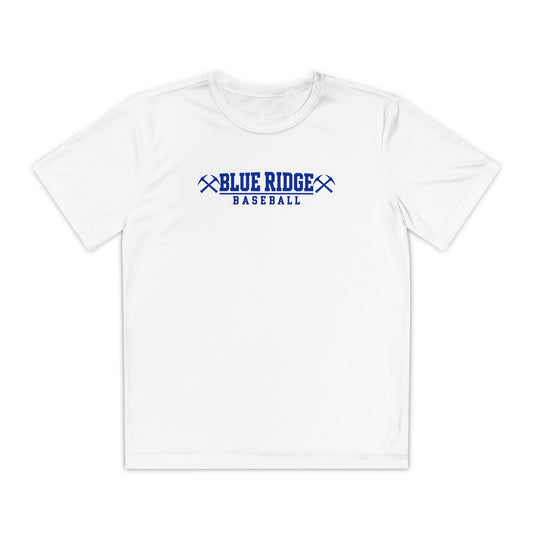 YOUTH Blue Ridge Baseball Sports Performance Polyester T shirt