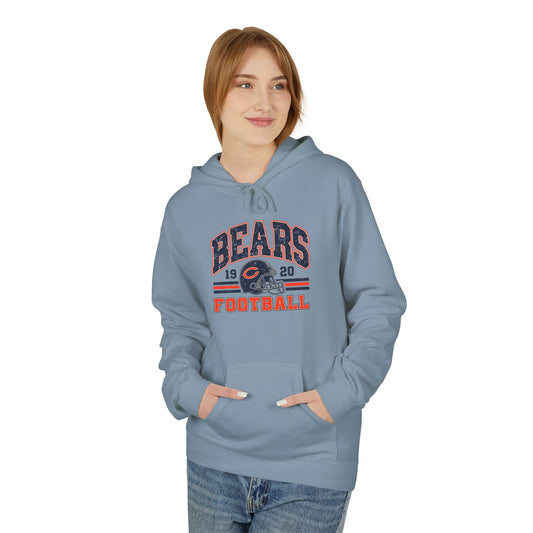 Bears Football Hoodie — Vintage 1920 Helmet Team Pullover