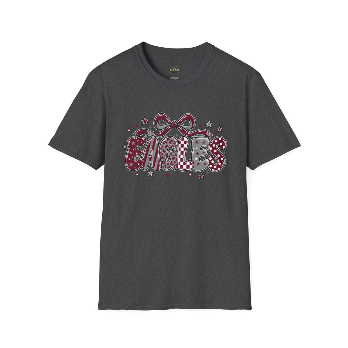 Eagles T-Shirt — Retro Bow & Stars Spirit Shirt