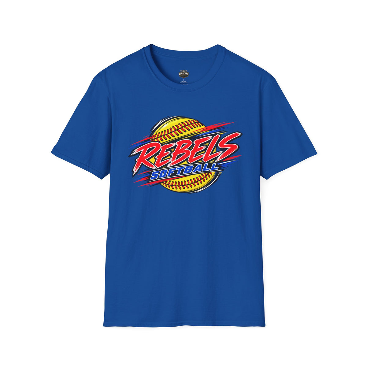 Rebels Softball T-Shirt — Bold Team Graphic Tee