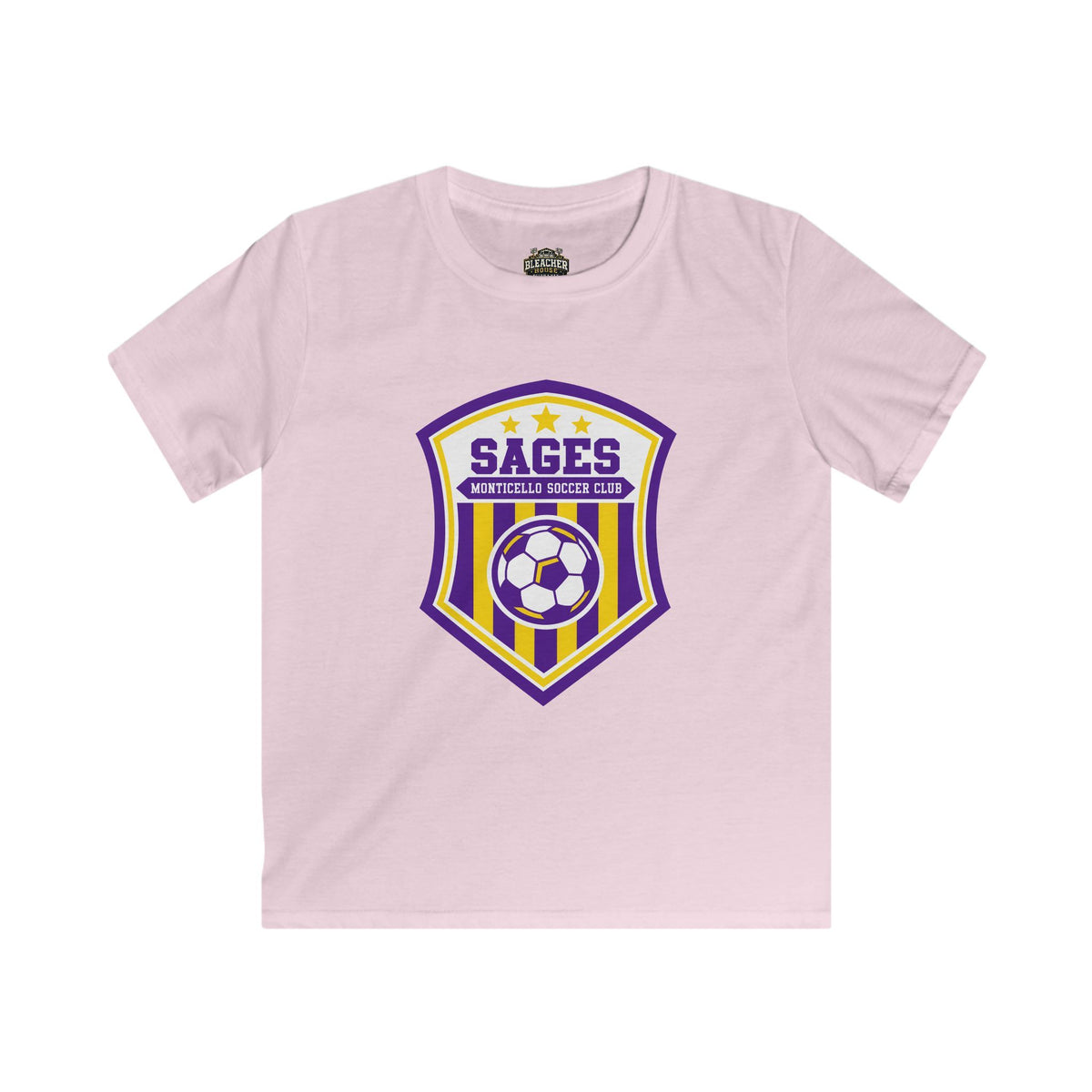 YOUTH Monticello Soccer Club Crest T shirt