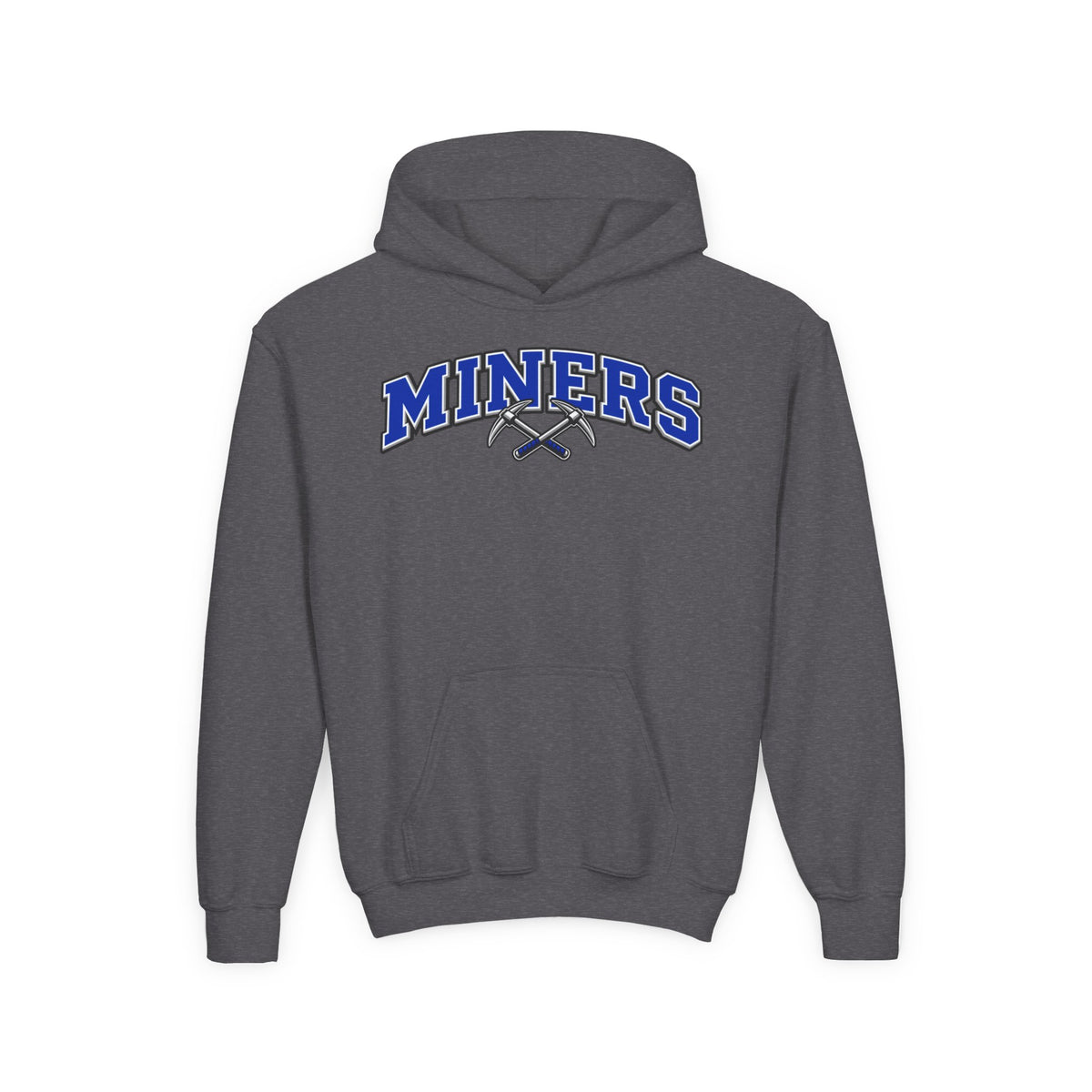 YOUTH Miners Block Letter and Logo Hoodie