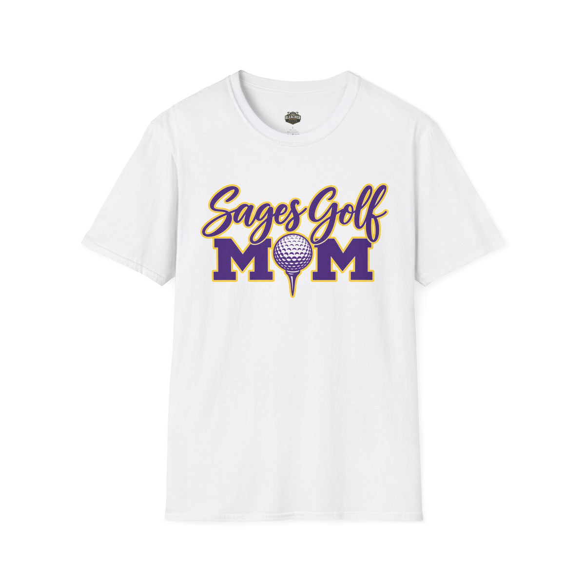 Sages Golf Mom T-Shirt — “Sages Golf MOM” Script & Tee Graphic