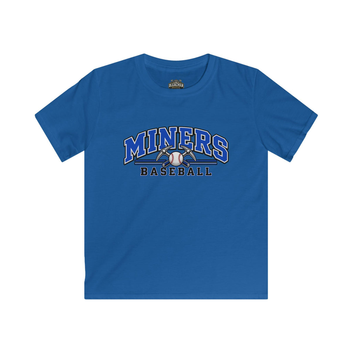 YOUTH Miners Baseball T-Shirt – Team Logo Youth Unisex Softstyle T shirt