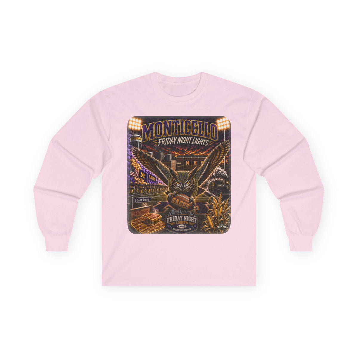 Friday Night Lights Long Sleeve Tee - MONTICELLO Edition