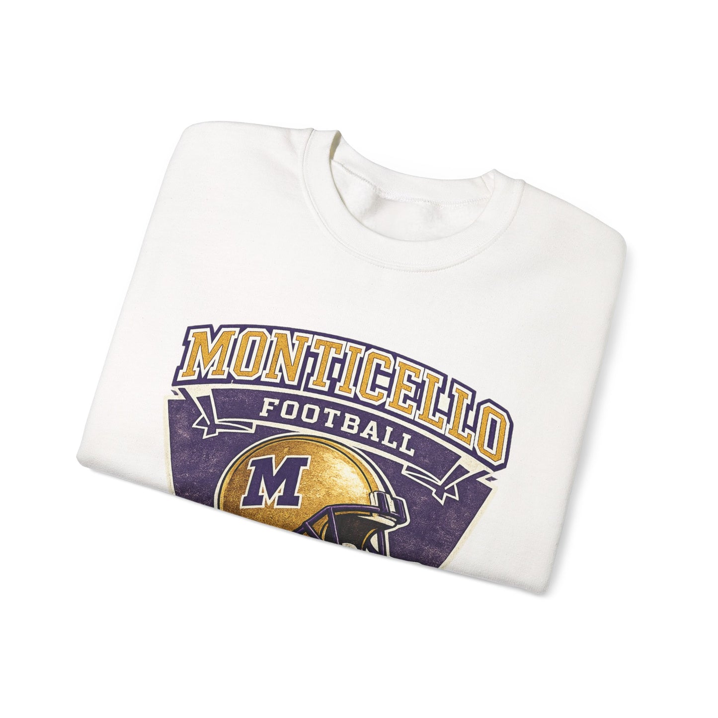 Monticello Football Vintage Crewneck Sweatshirt