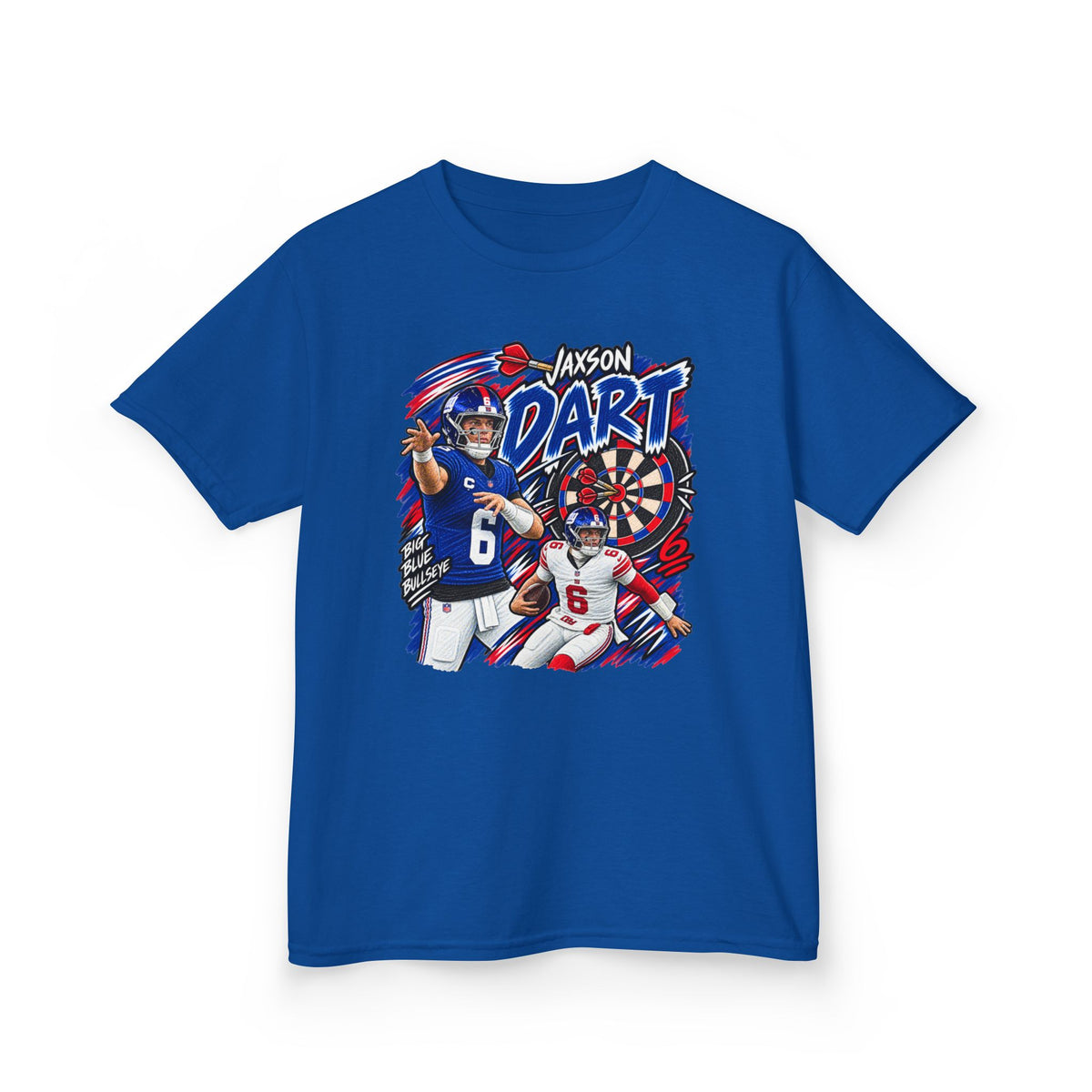 YOUTH Jaxson Dart Graphic T-Shirt - Sunday Standouts Sketch Series