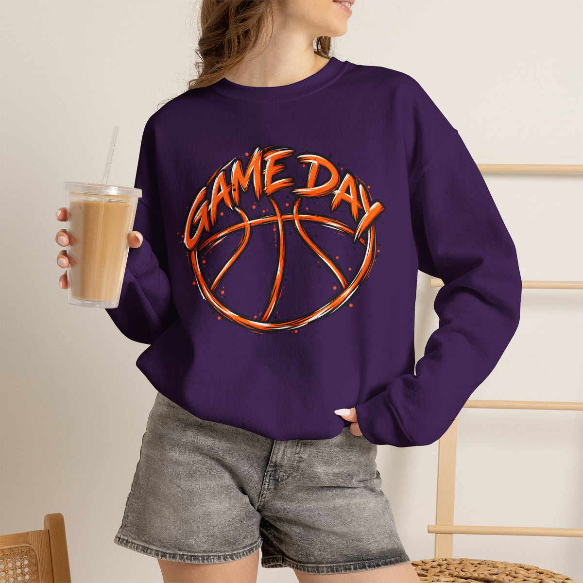 Game Day Basketball Sweatshirt