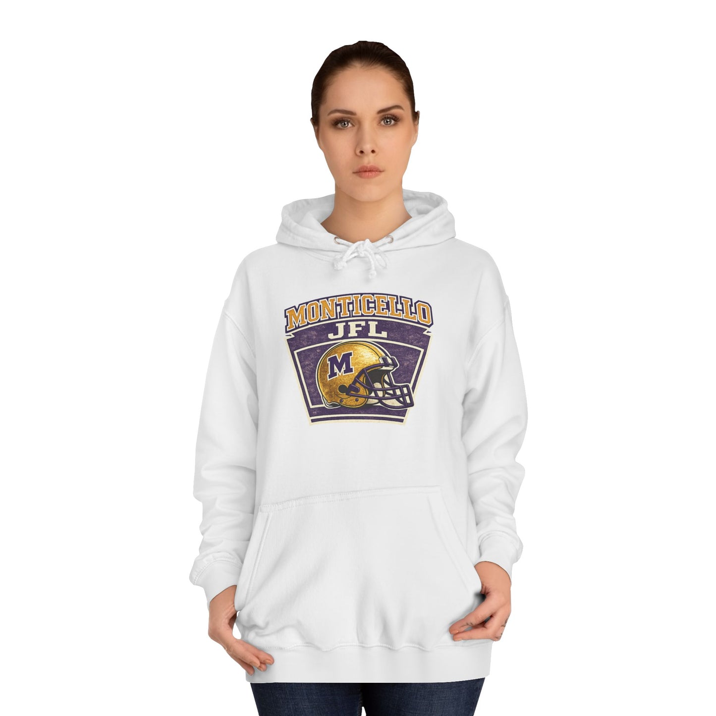 Monticello JFL Hoodie — Vintage Helmet Hoodie