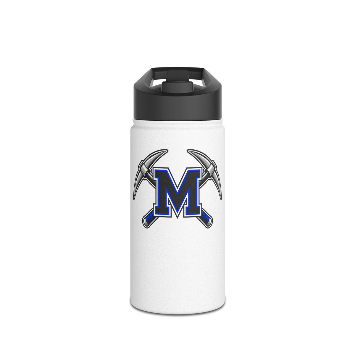 Miners Logo Stainless Steel Water Bottle – 12 Oz/18 Oz/32 Oz Insulated Sports Bottle