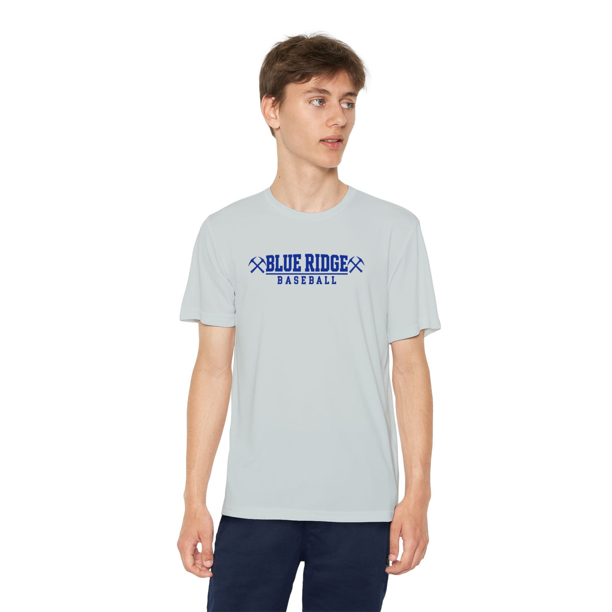 YOUTH Blue Ridge Baseball Sports Performance Polyester T shirt