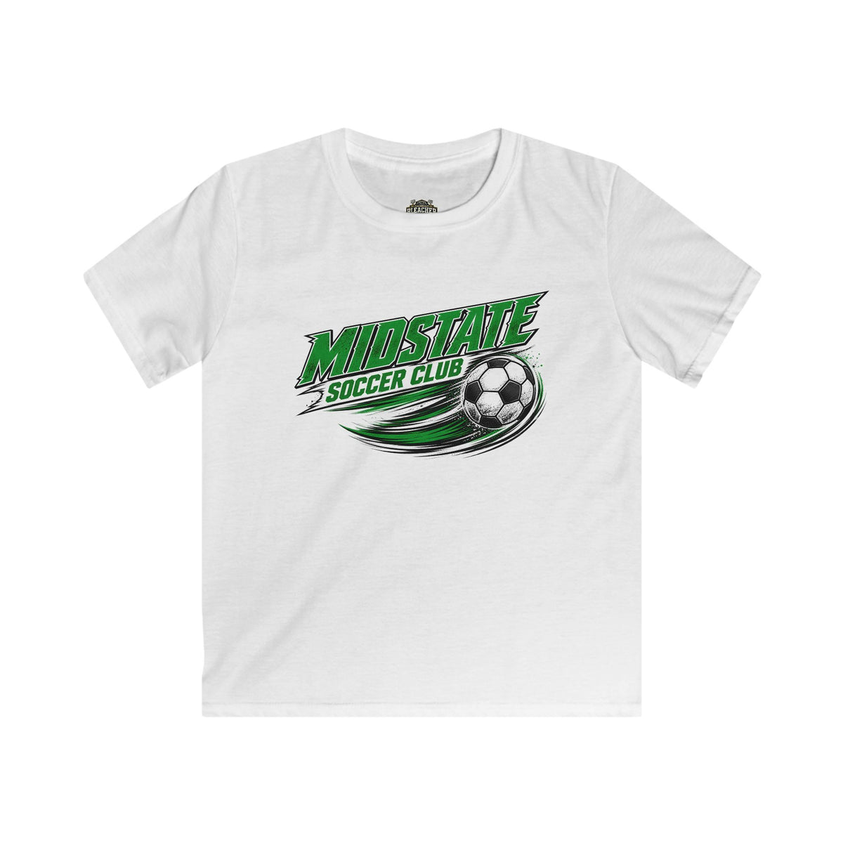 Youth Midstate Soccer Tee — "Midstate Soccer Club" Graphic Youth Shirt