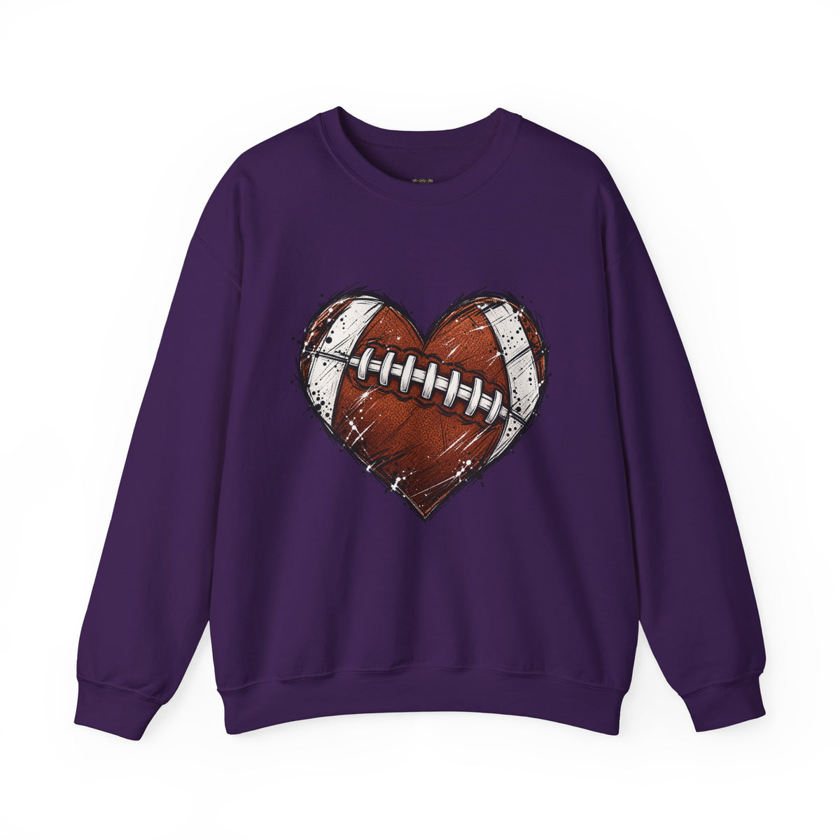 Unisex Heavy Blend™ Football Crewneck Sweatshirt