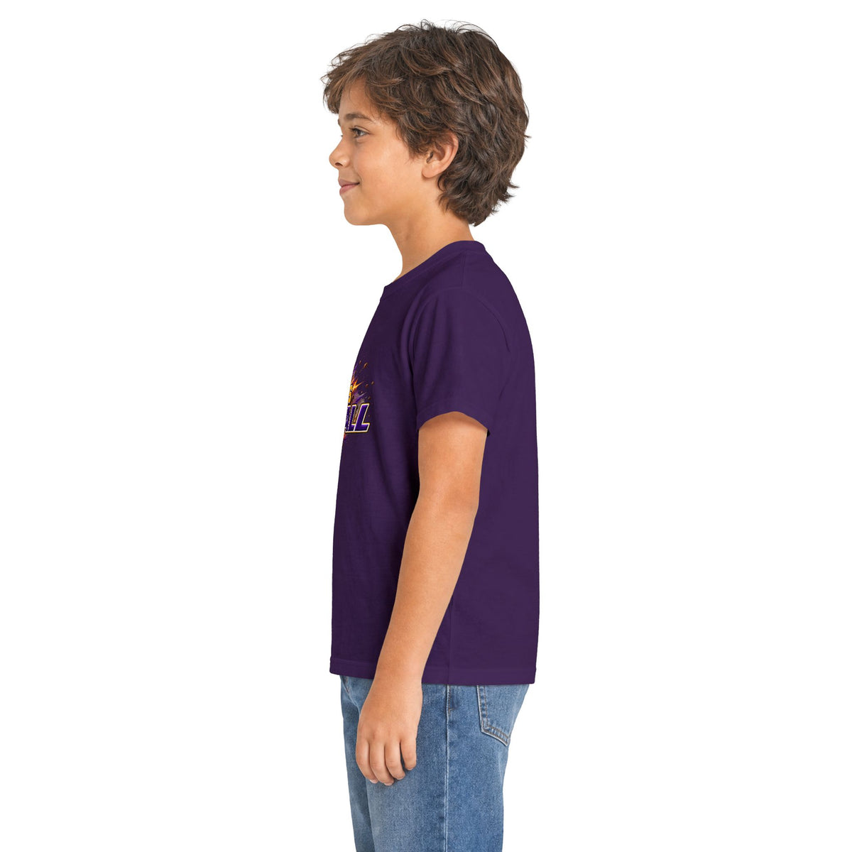 YOUTH Sages Flaming Baseball Team Tee – Youth Baseball Shirt