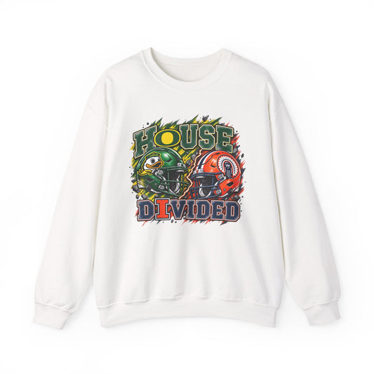 House Divided Graphic Crewneck Sweatshirt - Oregon vs. Illinois