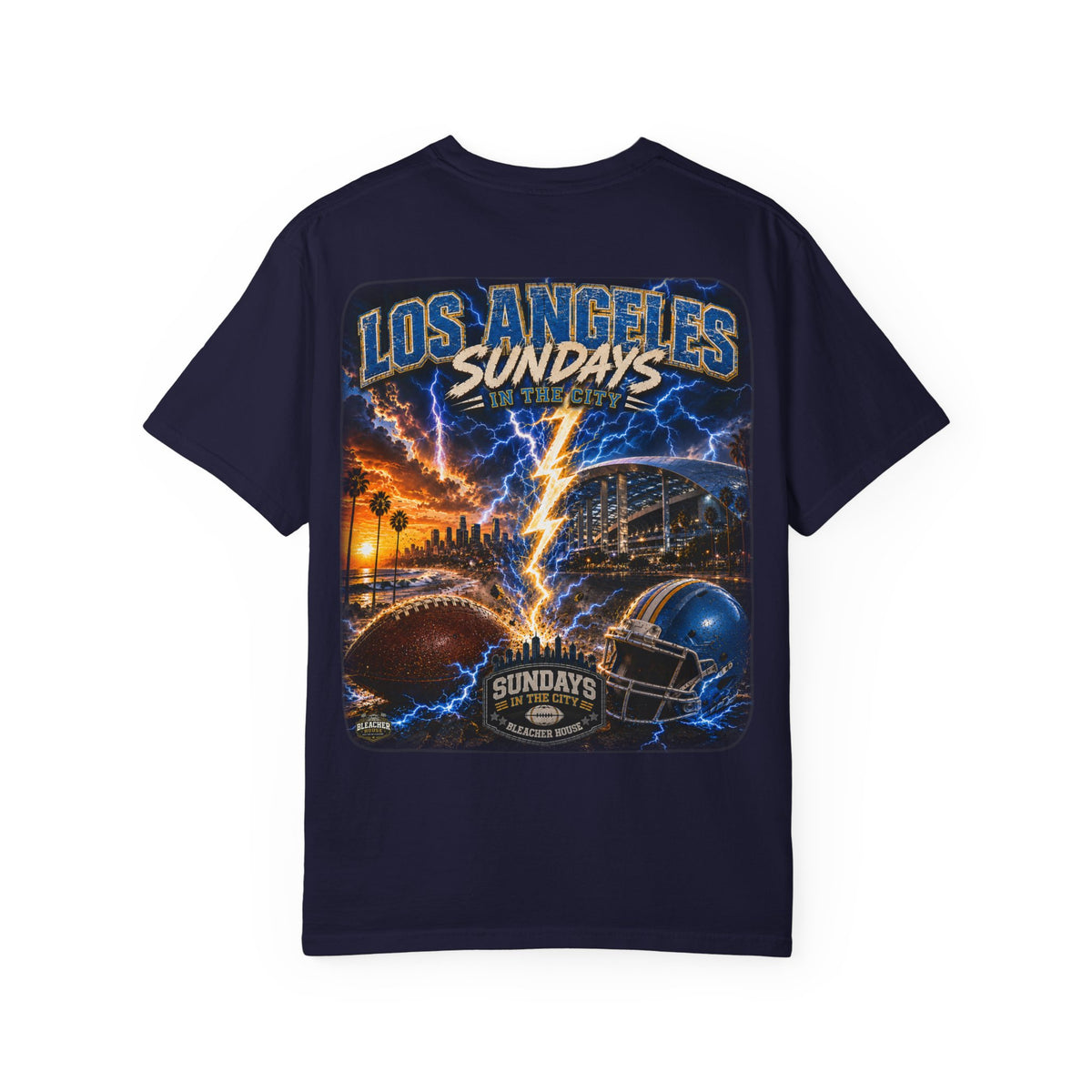 Sundays In The City - LA CHARGERS Edition - Collector's Edition (Front Patch + Back Design)