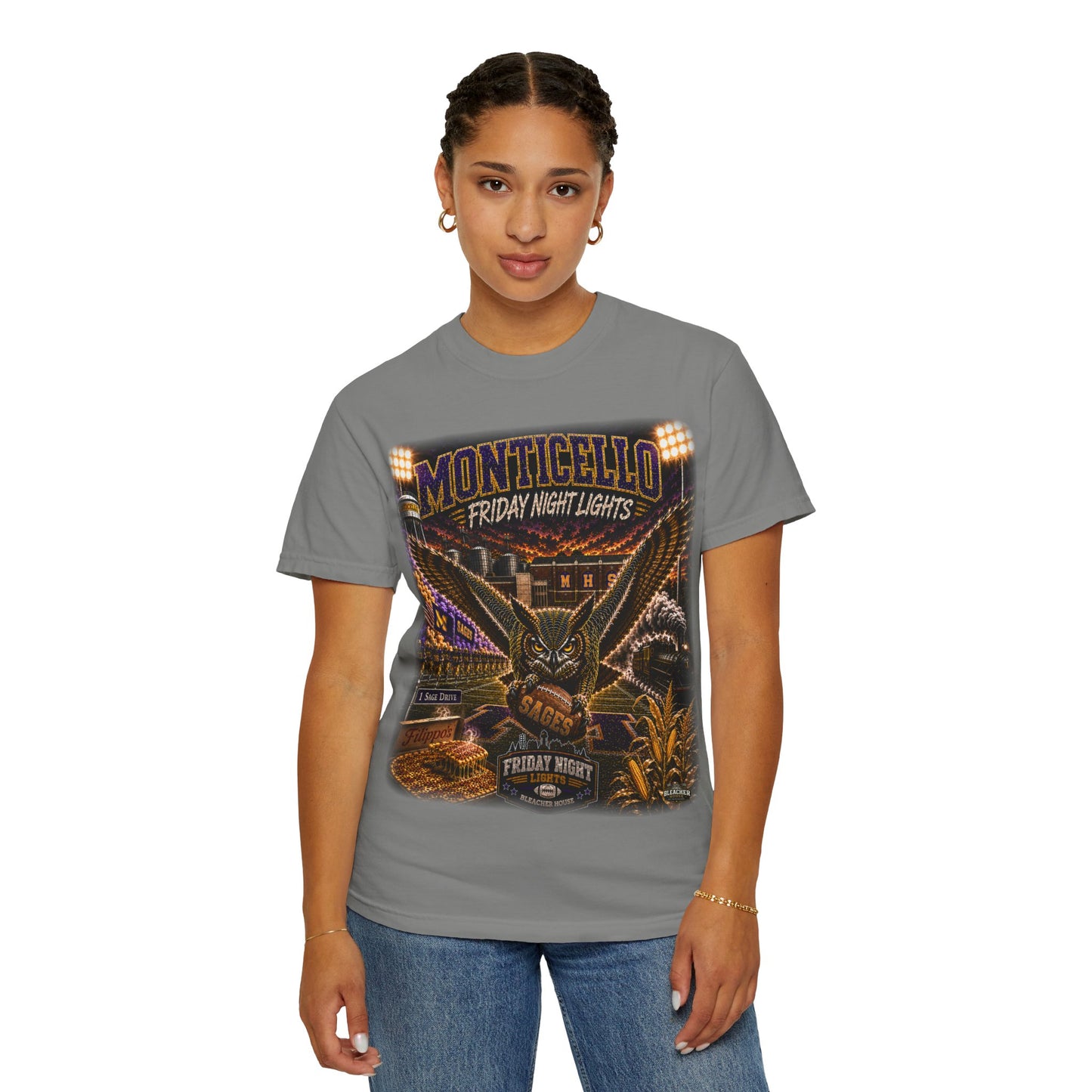 Friday Night Lights T Shirt- MONTICELLO Edition