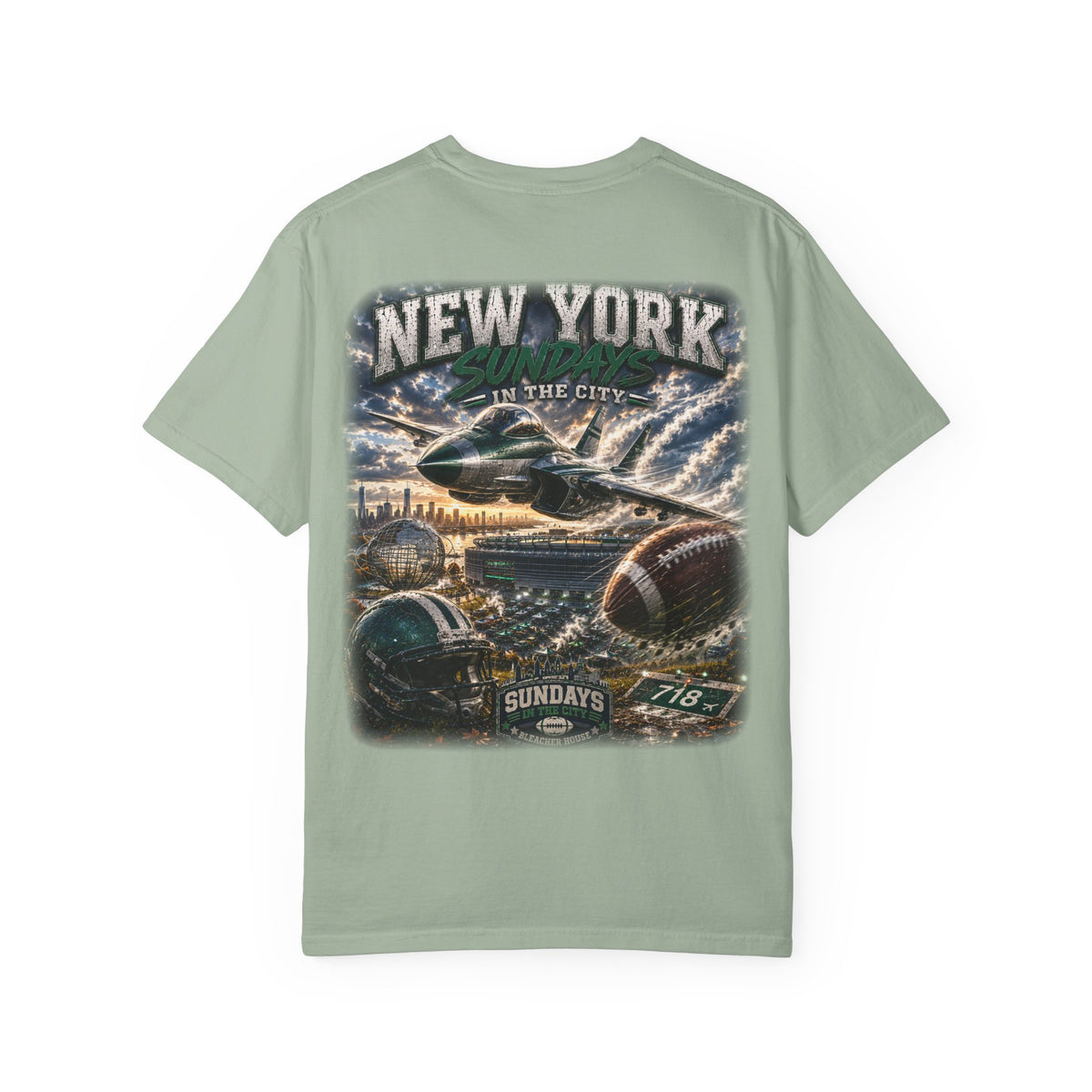 Sundays In The City - NEW YORK JETS Edition - Collector's Edition (Front Patch + Back Design)