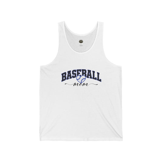 Baseball Mom Tank Top — Athletic Script Sports Mom Tank
