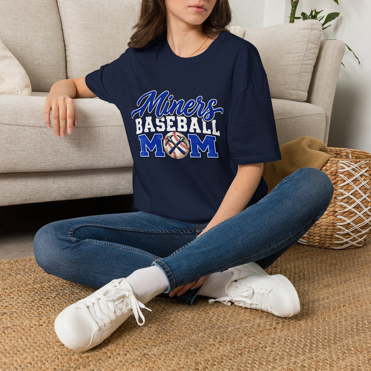 Miners Baseball Mom T-Shirt