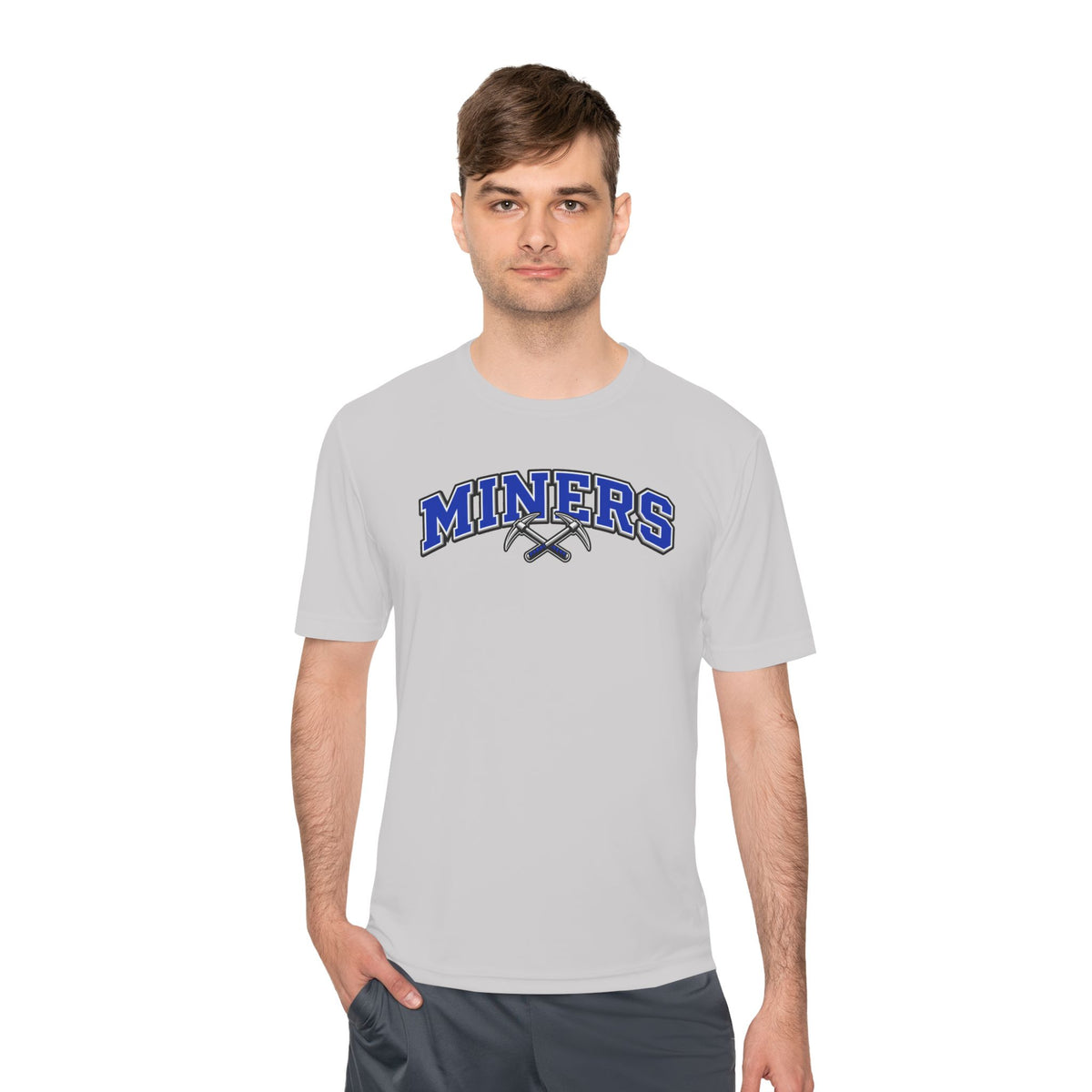 Miners Sports Performance Polyester Athletic Tee