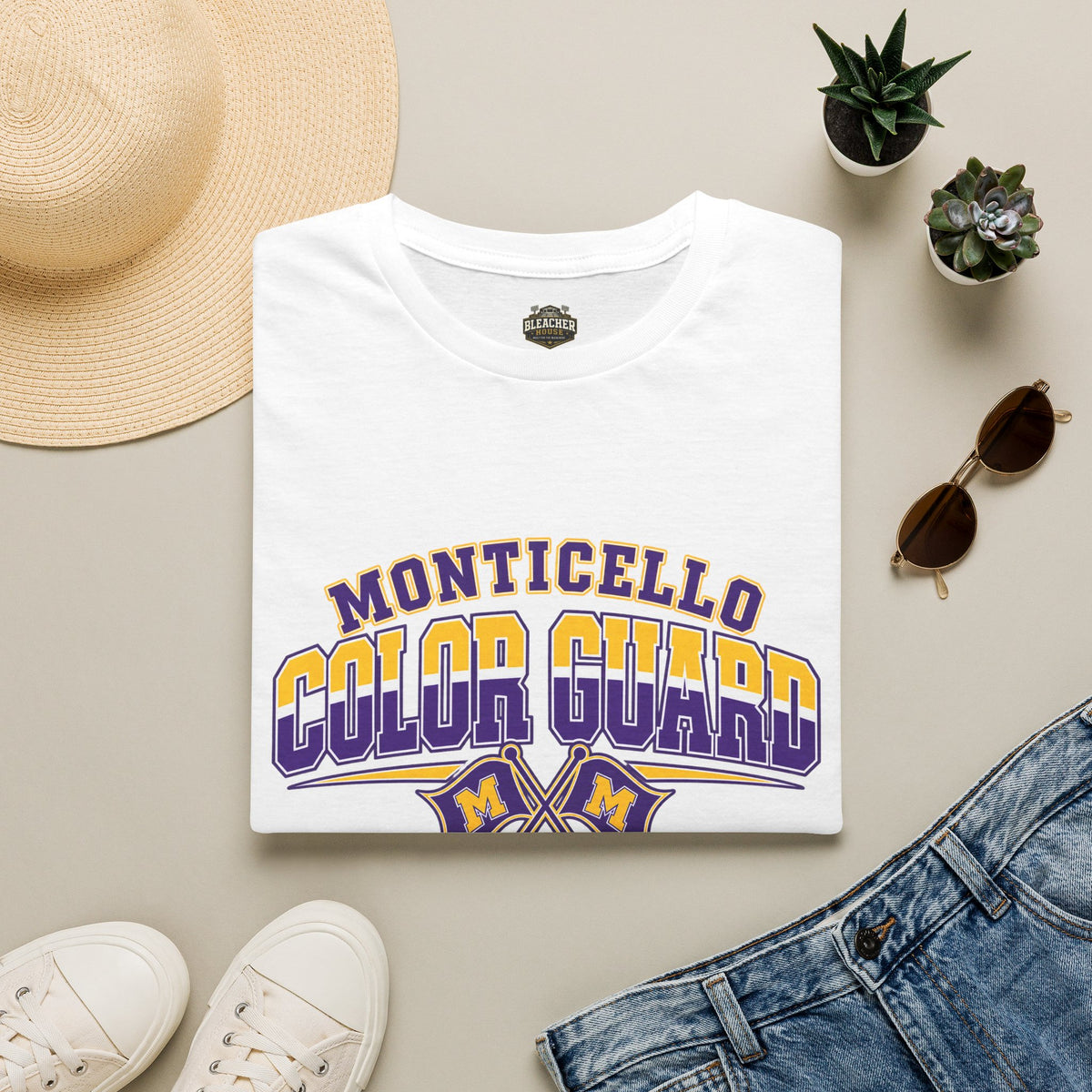 Monticello Color Guard T-Shirt — School Spirit Tee