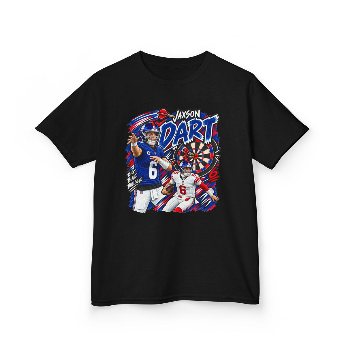 YOUTH Jaxson Dart Graphic T-Shirt - Sunday Standouts Sketch Series